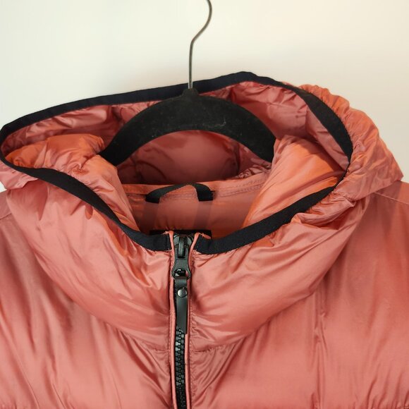 TRIBAL Hooded Puffer Jacket SizeG/L - Salmon Color - Picture 3 of 7